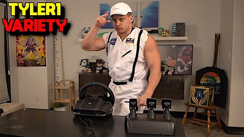 Tyler1 Shows His F1 Driver Cosplay