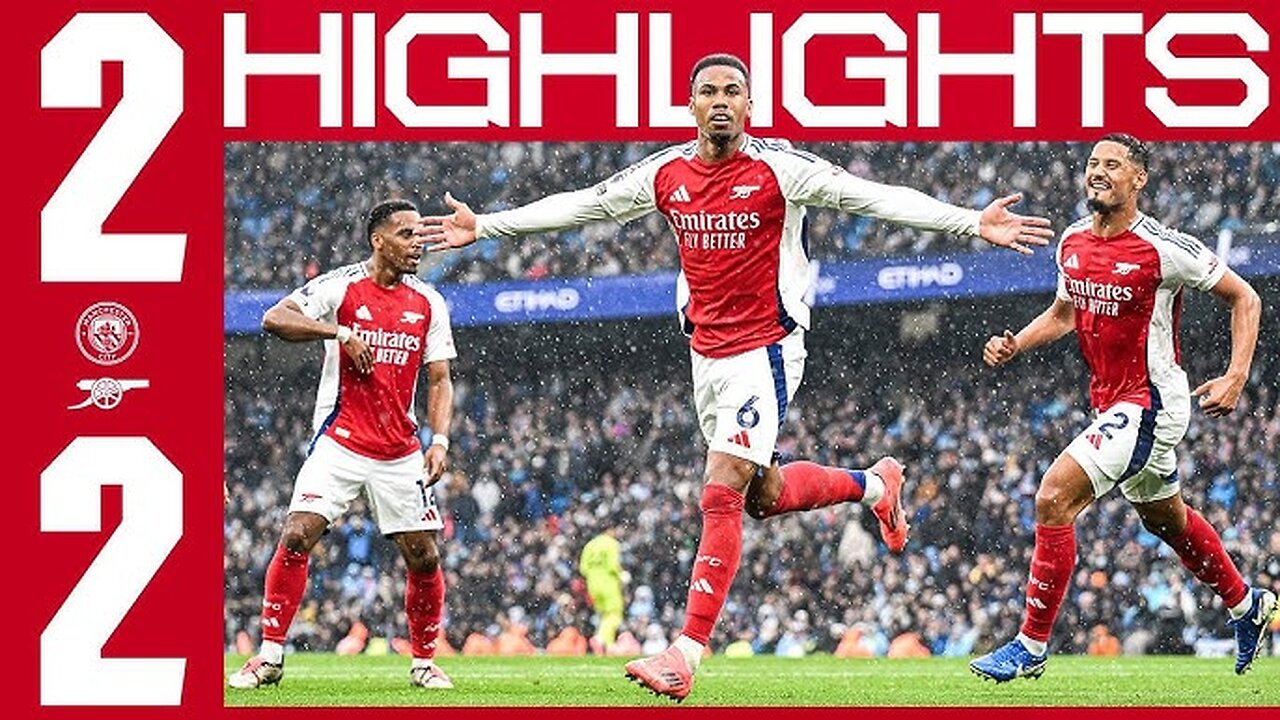 HIGHLIGHTS! Last-gasp Stones strike earns City point | Man City 2-2 Arsenal | Premier League