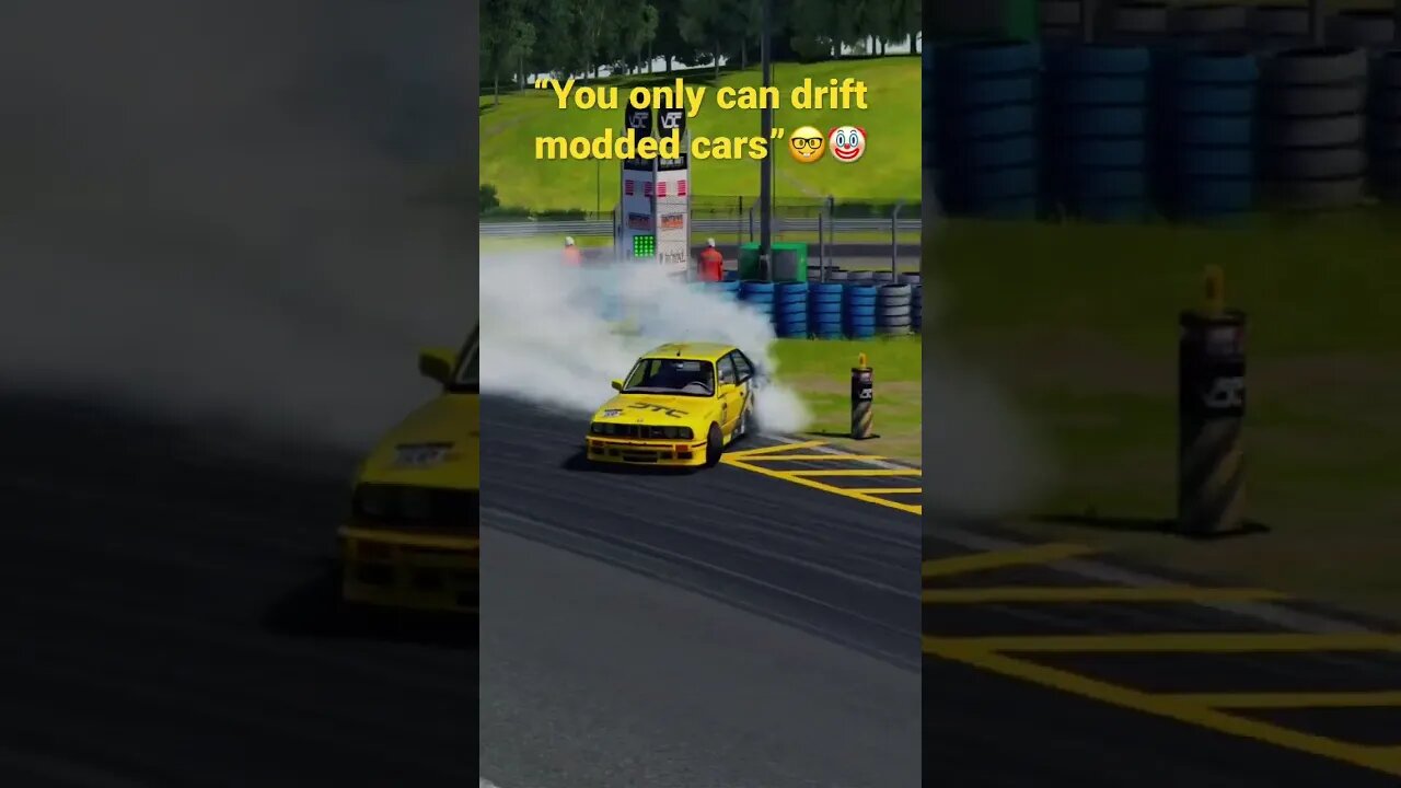 Haters saying I can’t drift 🤷‍♂️ #shorts #assettocorsa #forzahorizon5 #drift #drifting #simracing