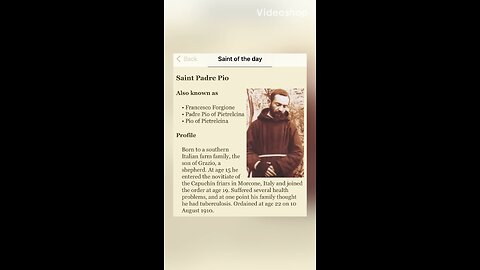 Saint of the Day- Saint Padre Pio