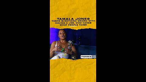 @tamjones1 There is nothing wrong with having a job, who cares what people think