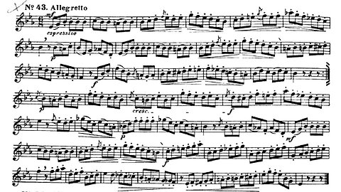 Kopprasch 60 Studies for Trumpet - 43