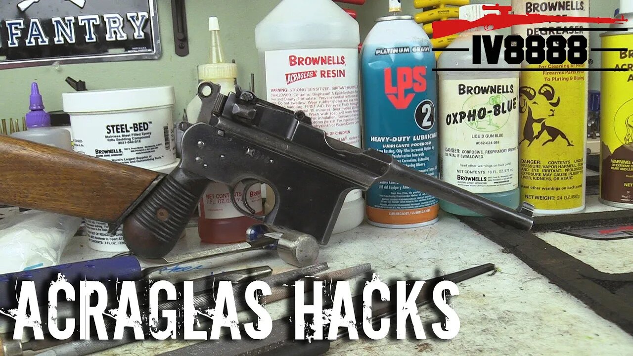Brownells Acraglas Hacks & Broomhandle Repair