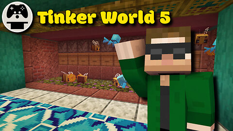 Sweet Success! Automated Honey Farm and a Colorful Base - Tinker World 5 (030)