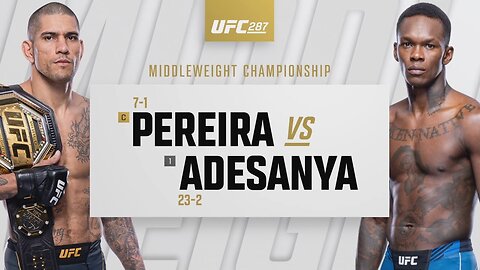 Israel Adesanya vs Alex Pereira 2 Full Fight