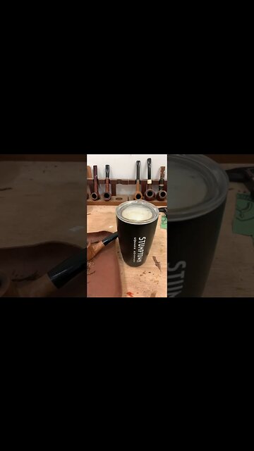 Morning pipe and coffee