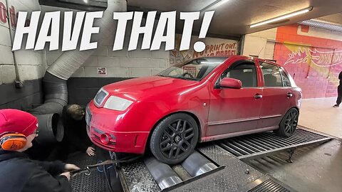 Skoda Fabia Vrs Dominates a Honda Meet