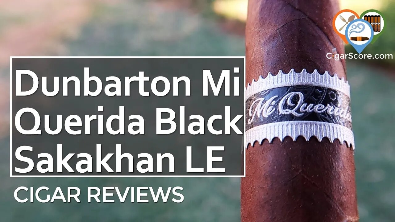 Smoking a BABY ARM!? The Dunbarton T&T Mi Querida Black SAKAKHAN LE - CIGAR REVIEWS by CigarScore
