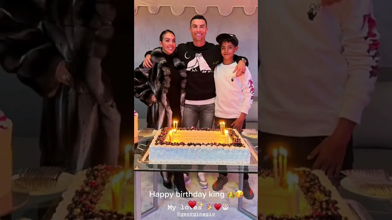 Ronaldo birthday 🎂 #shorts #ytshorts