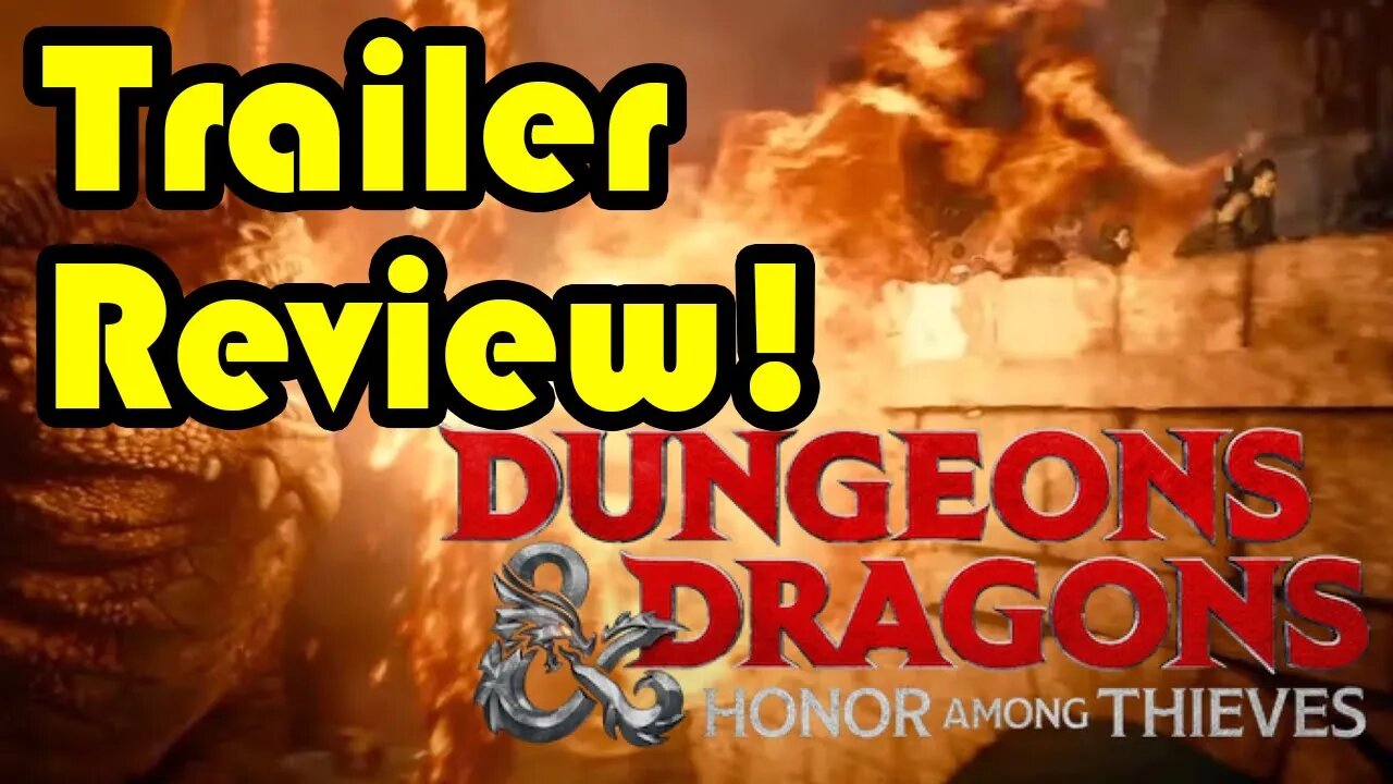 D&D Honor Among Thieves Trailer Review!