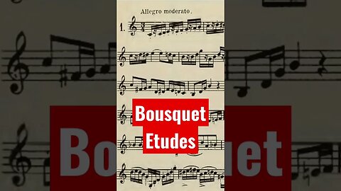 [TRUMPET ETUDE] BOUSQUET 36 Celebrated Studies for the Cornet - #01 por Helder Passinho Jr.