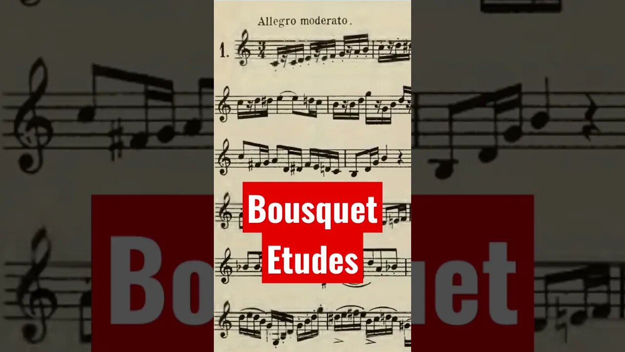 [TRUMPET ETUDE] BOUSQUET 36 Celebrated Studies for the Cornet - #01 por Helder Passinho Jr.