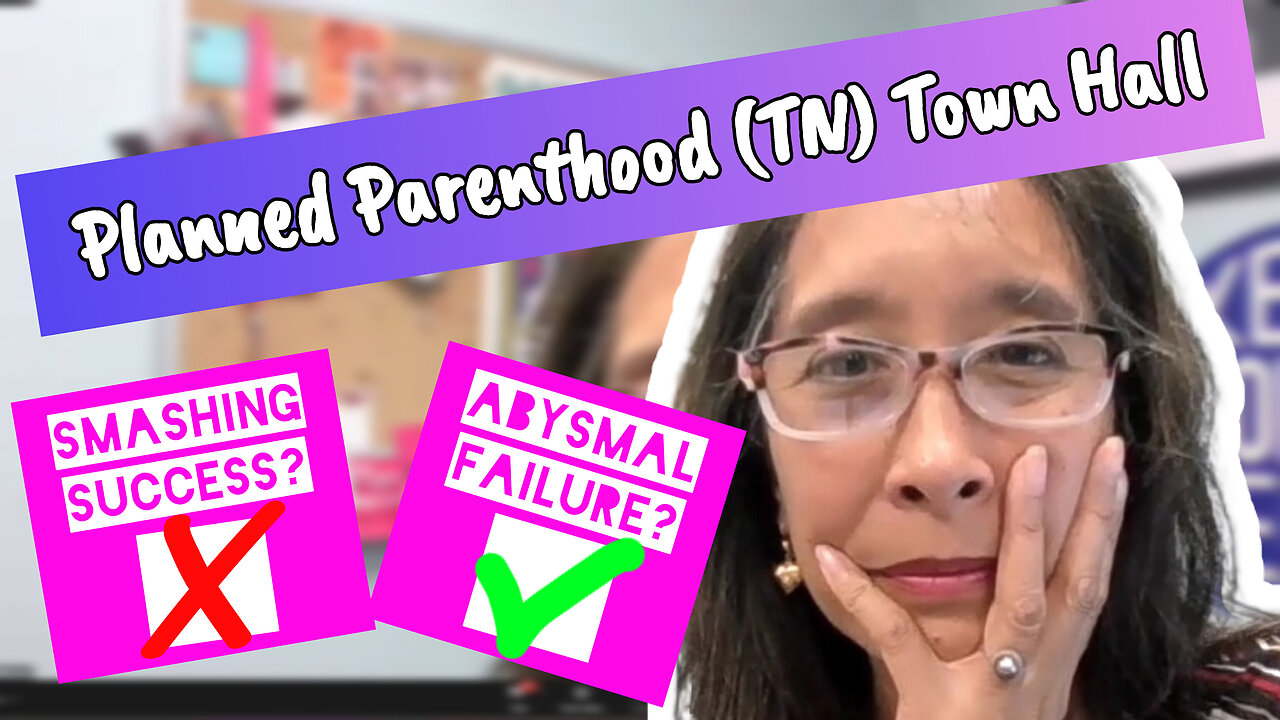 SUCCESS or FAILURE? Planned Parenthood Town Hall has EMBARRASSING Turnout