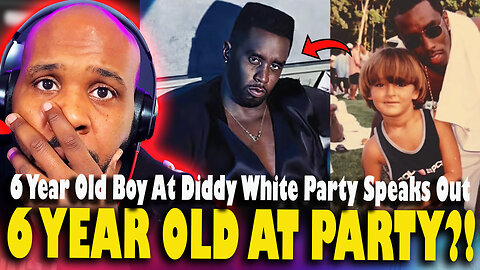 6 YR OLD AT DIDDY PARTY?! 6 Yr Old Boy At Diddy White Party Speaks Out