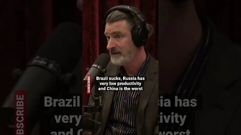 Joe Rogan, Brazil sucks, Russia very low productivity and china is the worst! #joerogan #peterzeihan