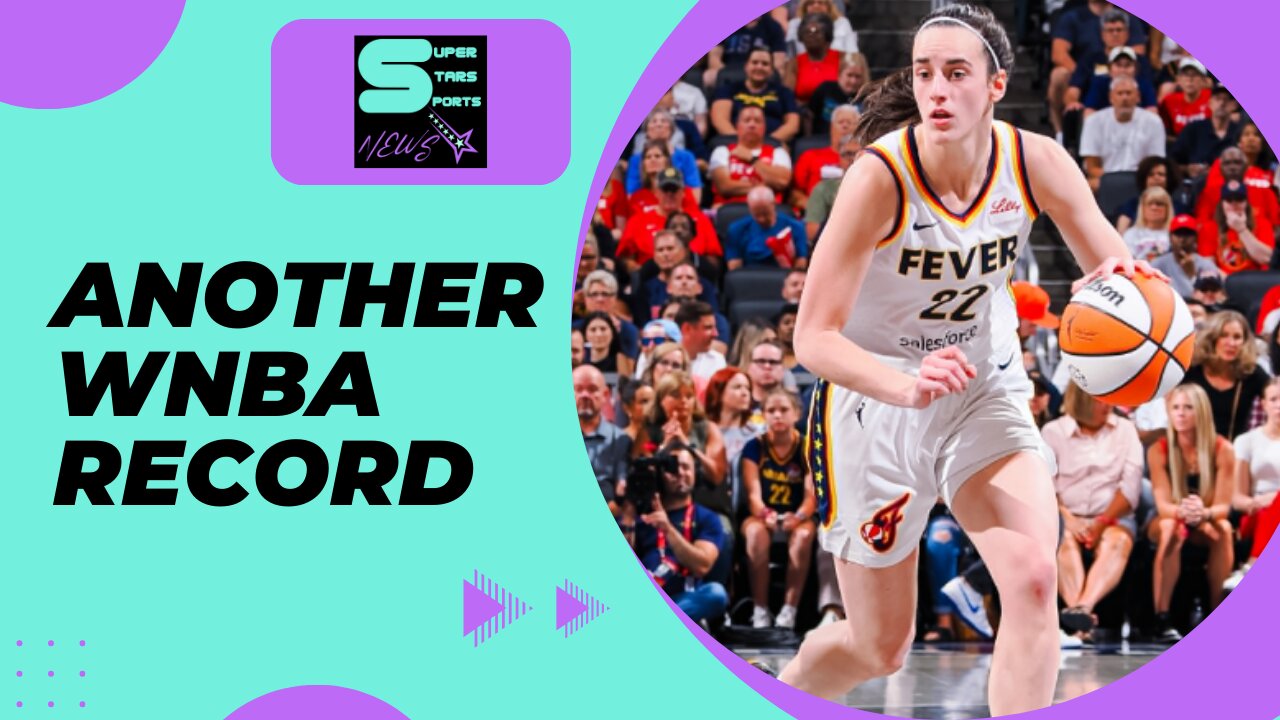 sun vs fever | Fever star Caitlin Clark sets another WNBA rookie record #wnba #record #nba