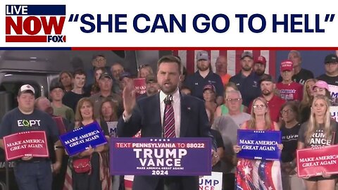 JD Vance holds rally in battleground Wisconsin with 68 days until election