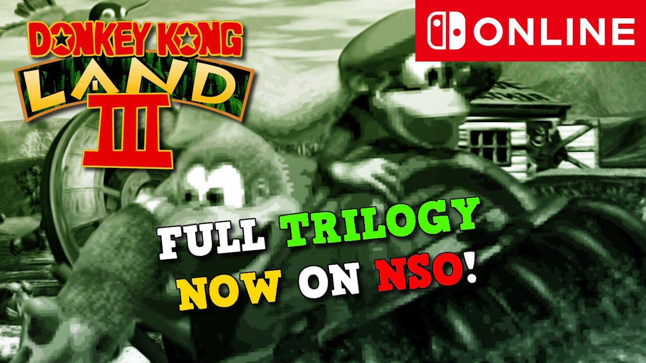Donkey Kong Land 3 Swings onto Nintendo Switch Online!