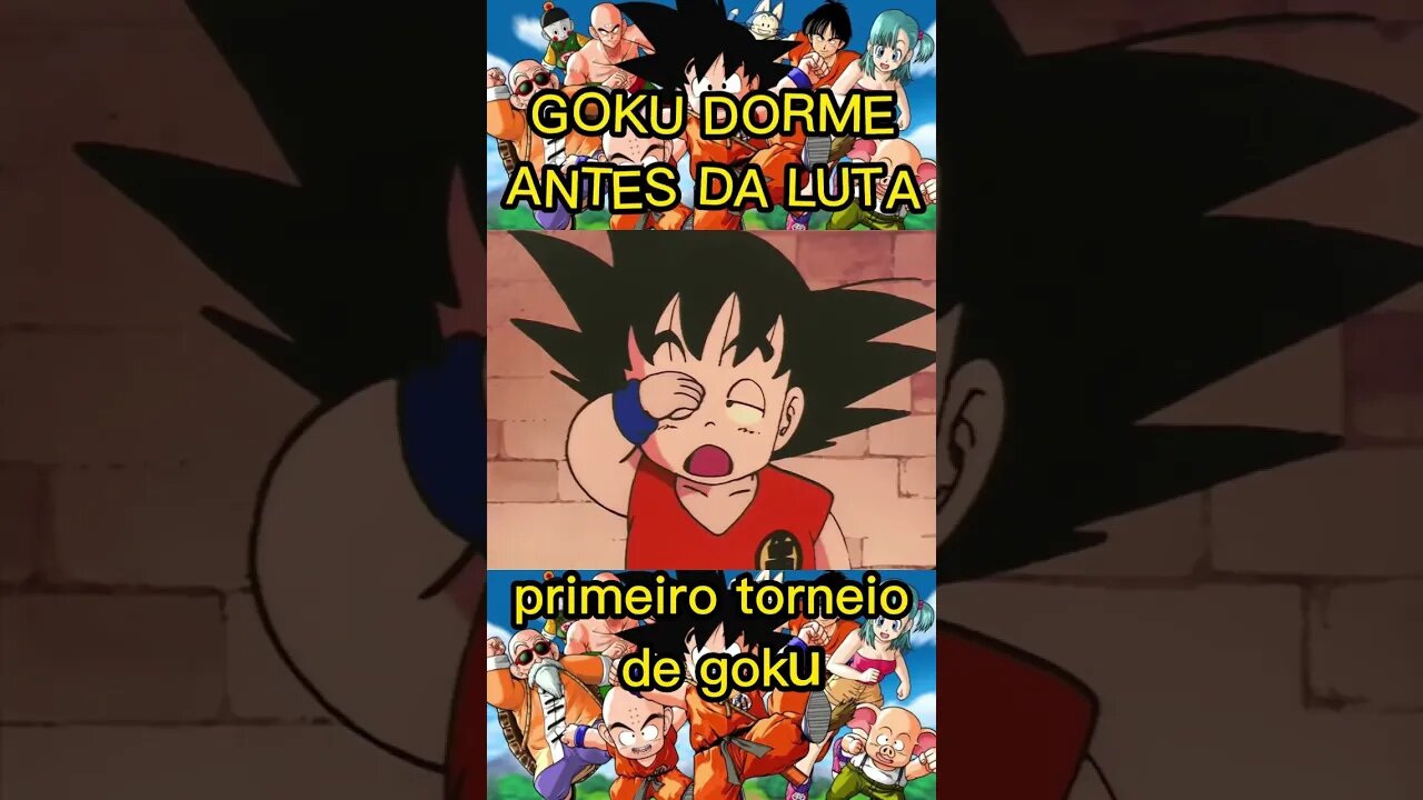 GOKU DORME ANTES DA LUTA #goku #dragonball #dragonballheroes #dragonballsuper #nostalgia #shorts