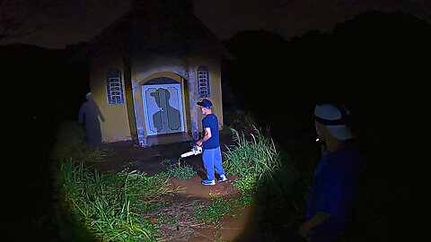 CASQUINHA CORTOU O ZELADOR DA IGREJA NO MEIO - NUNCA VI ISSO NA MINHA VIDA