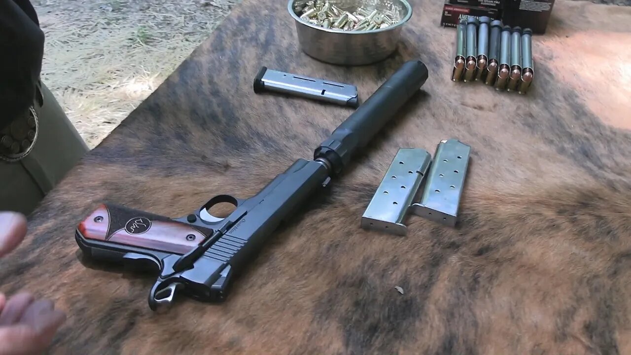 Dan Wesson Guardian .45 ACP Suppressed