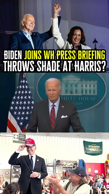 Biden Throws Shade At Harris?