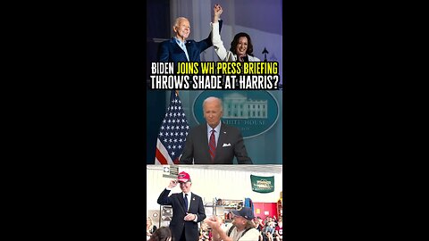 Biden Throws Shade At Harris?