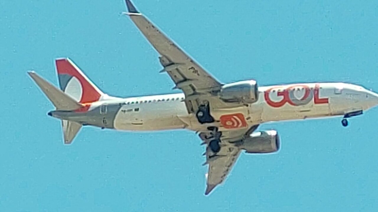 Boeing 737 MAX 8 PS-GPI coming from Guarulhos to Fortaleza
