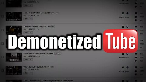 "Machine Learning" is Killing YouTube