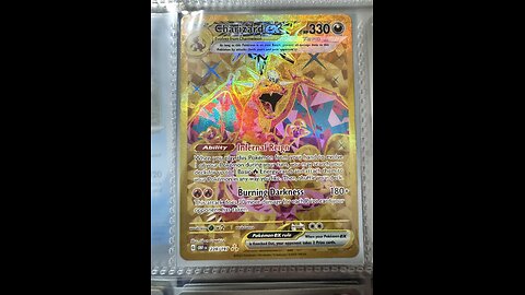 I pulled the Charizard EX!!!