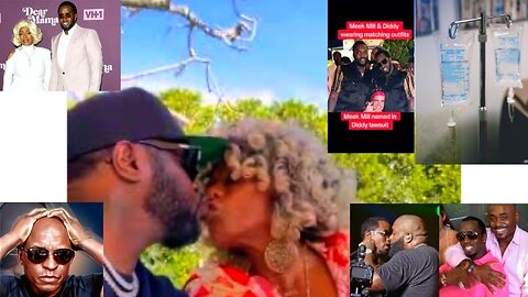 P Diddy’s Mom Kissing Him On The Lips And Getting An IV