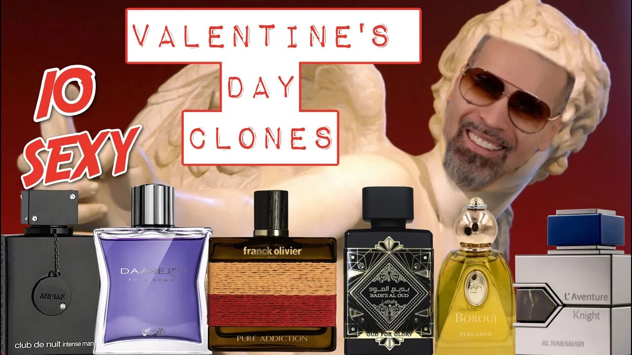 10 SEXY VALENTINES DAY CLONE FRAGRANCES TO WEAR ON A DATE!