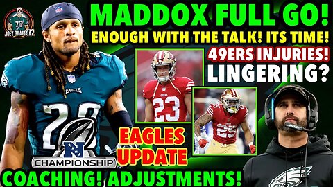 AVONTE MADDOX FULL GO! THE TALK IS OVER! 49ers 2 MAJOR Injurys! COACHING WILL BE KEY! FORCE PURDY!