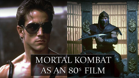 Mortal Kombat Characters as an 80's Dark Fantasy #mortalkombat #videogame #midjourney #80s