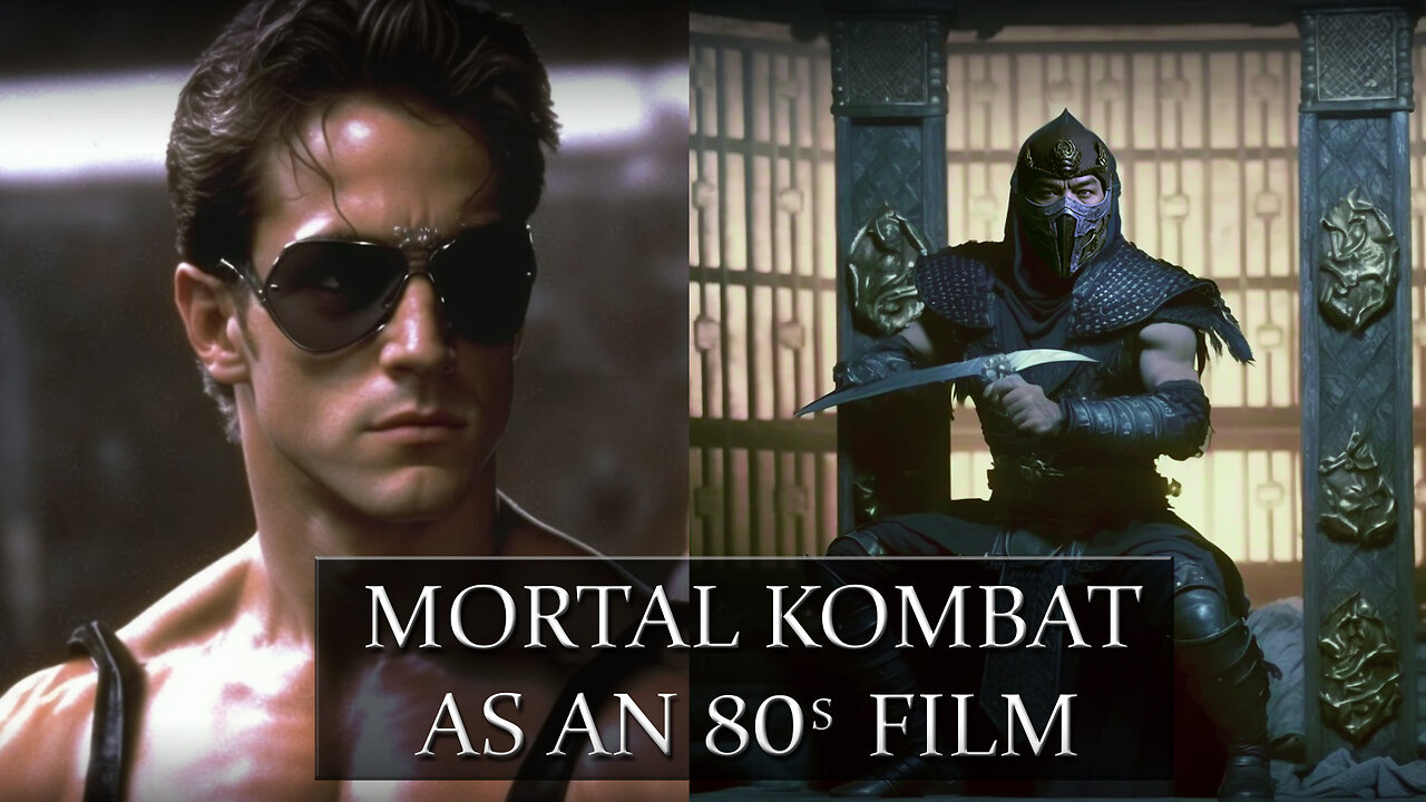 Mortal Kombat Characters as an 80's Dark Fantasy #mortalkombat #videogame #midjourney #80s