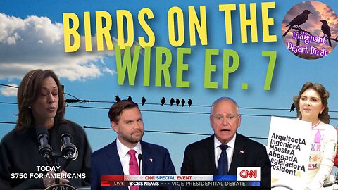 Birds On the Wire Ep. 8 Hurricane suffering Kamala & Joe Don’t care, Union Crippling & More!