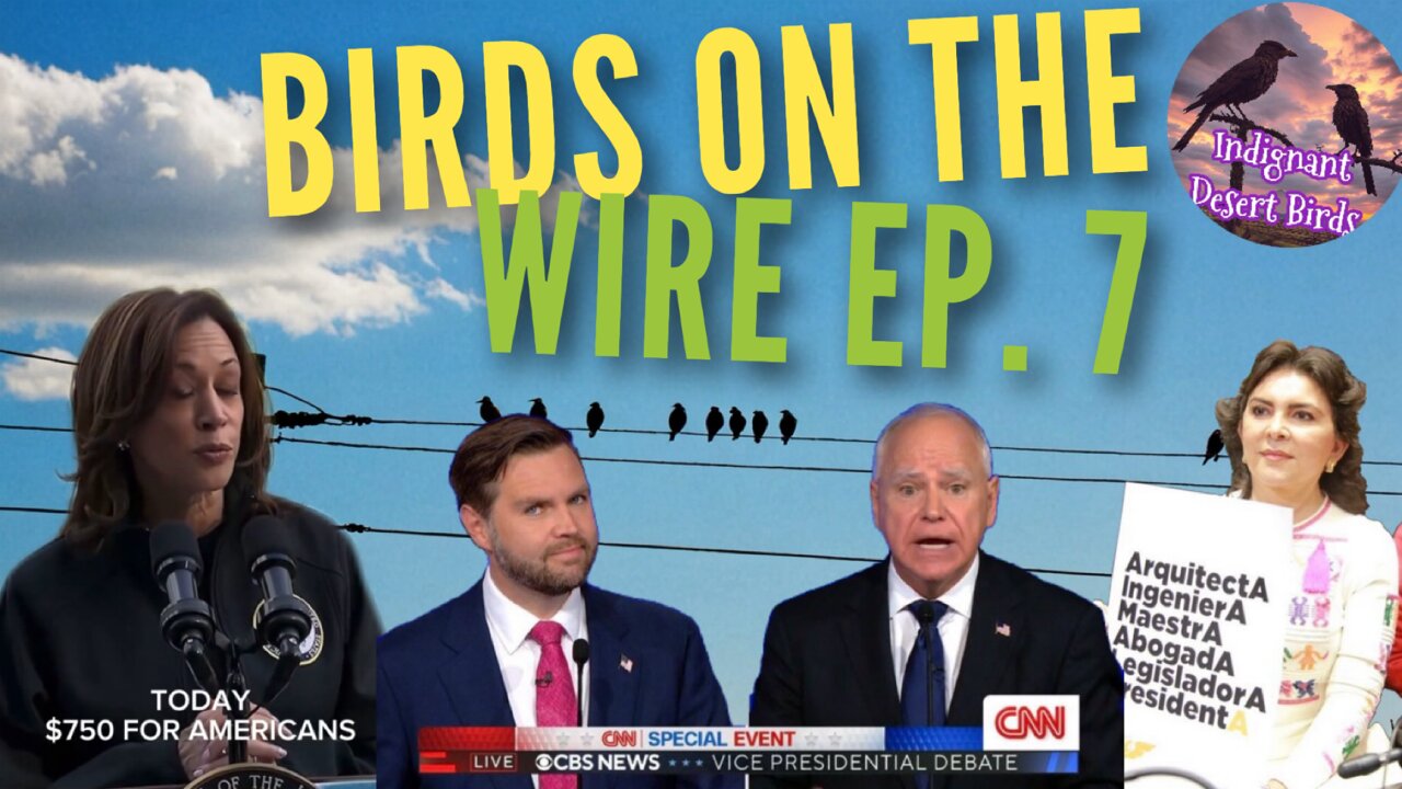 Birds On the Wire Ep. 8 Hurricane suffering Kamala & Joe Don’t care, Union Crippling & More!