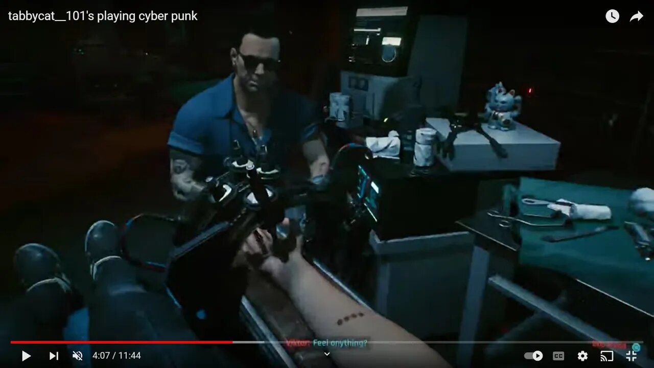 tabbycat__101's playing cyber punk. let get some new tech.