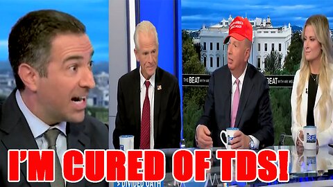MSNBC's Ari Melber STUNNED as NEVER TRUMP Republican gets CURED of TDS and is VOTING Trump!