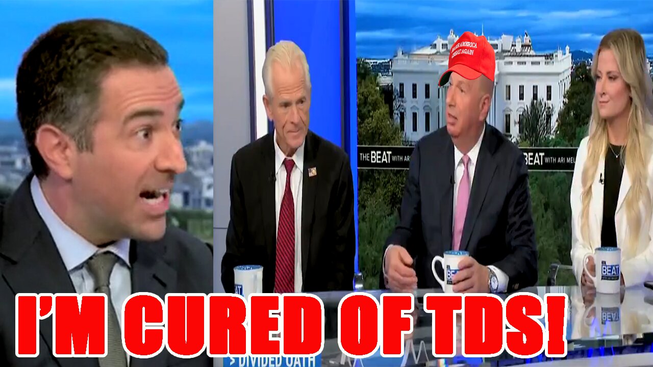 MSNBC's Ari Melber STUNNED as NEVER TRUMP Republican gets CURED of TDS and is VOTING Trump!