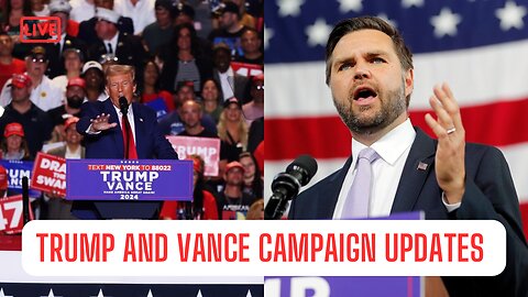 TRUMP Hits PA! VANCE Hits NC! CAMPAIGN UPDATES!
