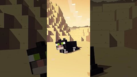 MINECRAFT: O GATINHO MANDA BEM NA... #shorts