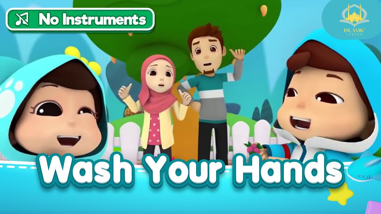 Wash your Hands | Omar & Hana English | Islamic Series for Kids | Islamic Lesson