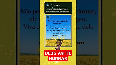 DEUS VAI HONRAR SUA DESCENDÊNCIA #shorts ✨🙏✨👍