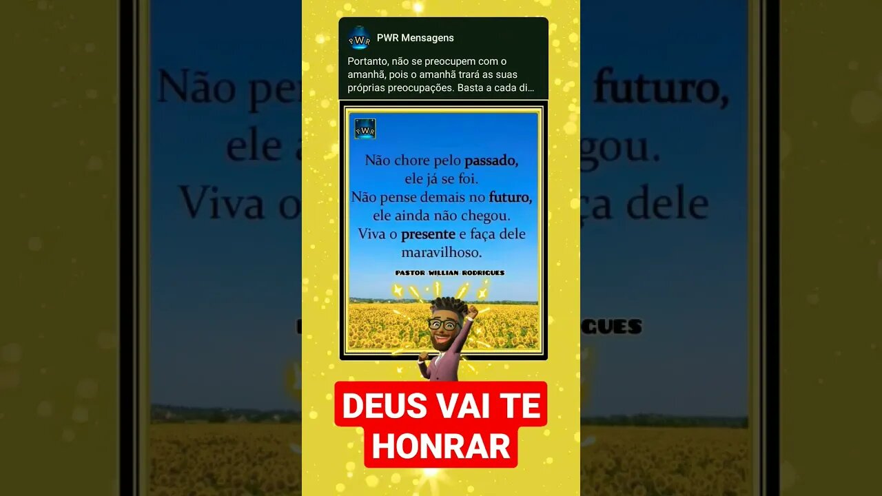 DEUS VAI HONRAR SUA DESCENDÊNCIA #shorts ✨🙏✨👍