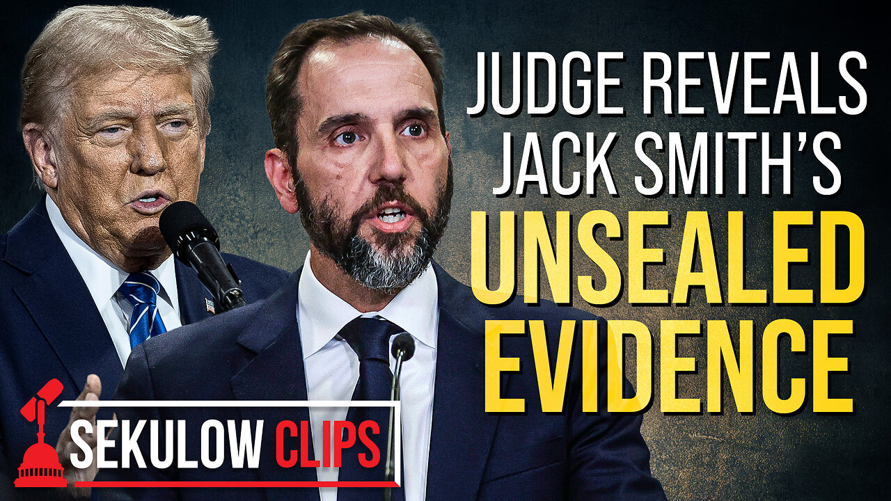 Jack Smith’s Evidence Unsealed by Judge