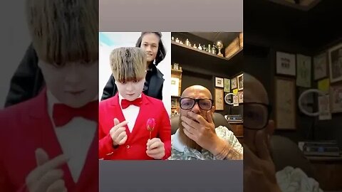 Hairdresser reacts to tik tok hair video #shorts