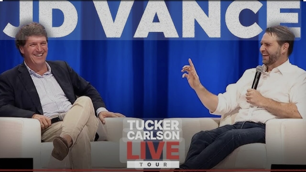 Tucker Carlson sits down with JD Vance (09/22/24) FULL INTERVIEW