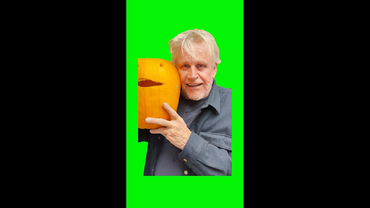 “Mr. Pumpkin Head” Gary Busey | Green Screen