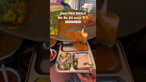 Pav Bhaji 😋 #shorts #foodvlog